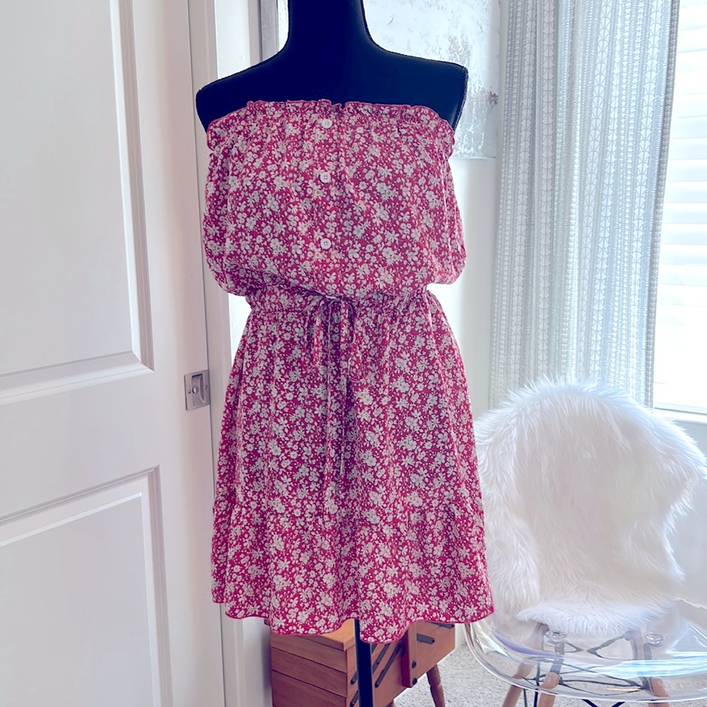 Beachsissi strapless dress. Size large